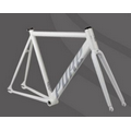 Track Series Keirn-Podium White Bicycle Frame (49 Cm)
